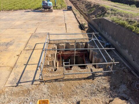 今週の杉山建設【伊勢市 下水道工事・津市 道路建設工事　中村川　河道整備工事　玉城町　送水管推進工事】